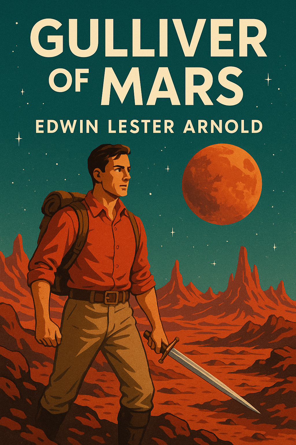 Gulliver of Mars by Edwin L. Arnold | Classic Science Fantasy