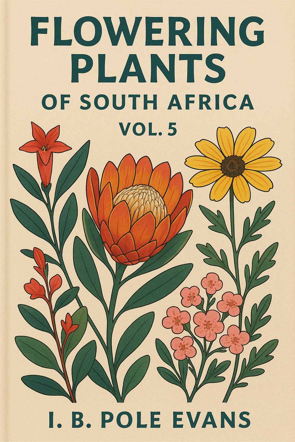 Flowering Plants of South Africa Vol. 5 by I.B. Pole-Evans | Botanical Illustration Classic